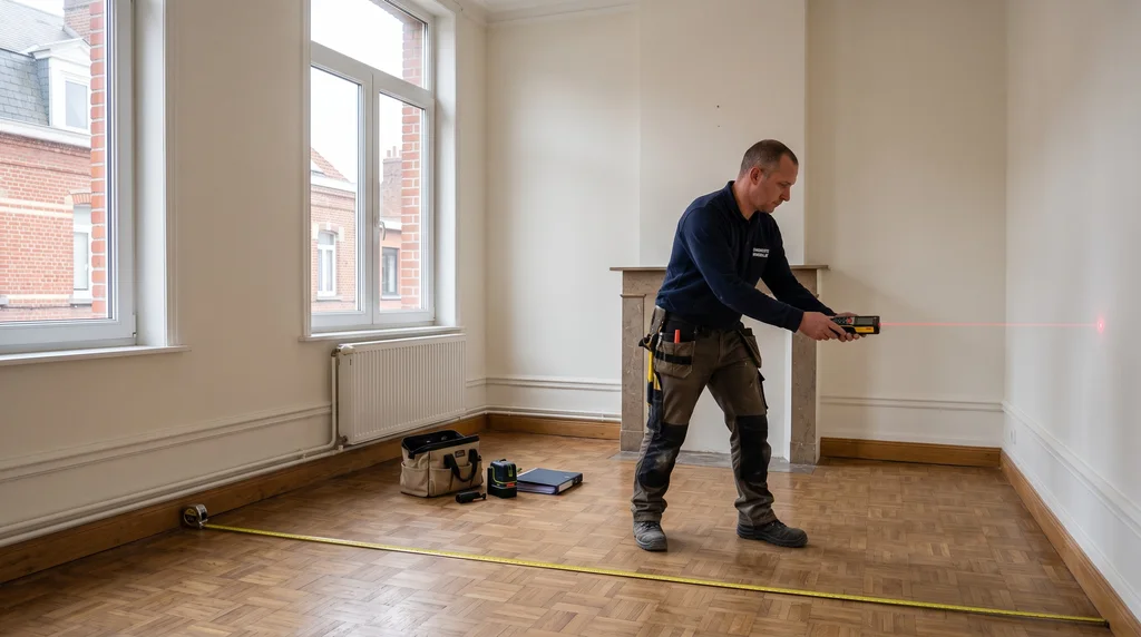 Mesurage de la surface habitable et privative — Loi Carrez appartement à Argenteuil — Diagvue
